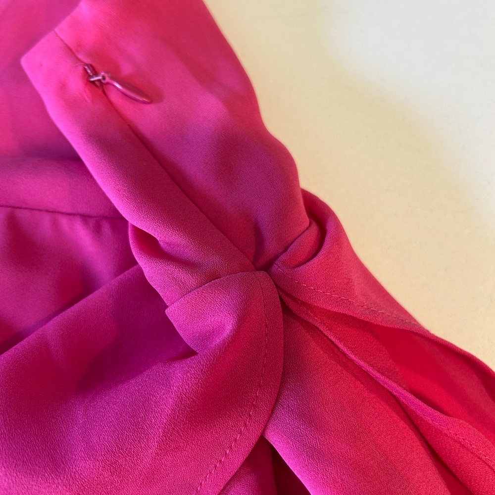 J.Crew Ruffle Front Cami Dress In Wild Berry - Picture 5 of 10